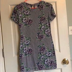 French Connection Striped tee-dress